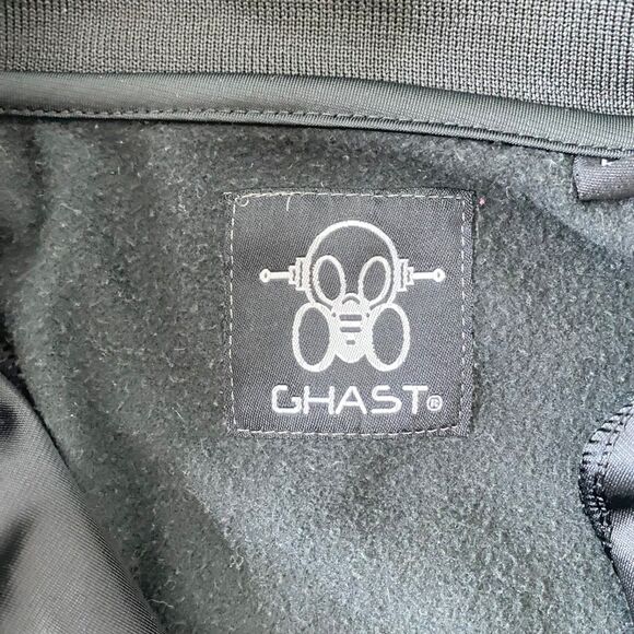 Ghast Ireland Track Jacket Men’s Large Black Full Zip Long Sleeve Athletic - Picture 11 of 13